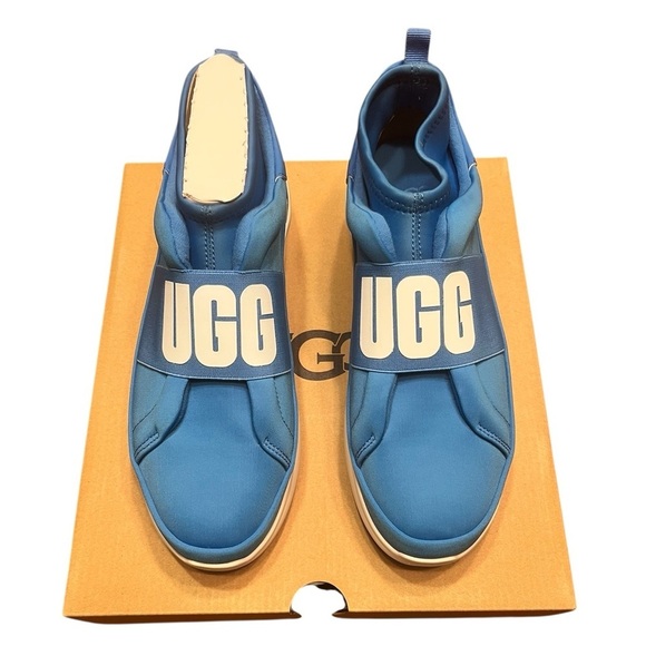 NWT UGG Neutra Neon Blue Slip-On Sneakers Women’s US Size 8 - Picture 3 of 13